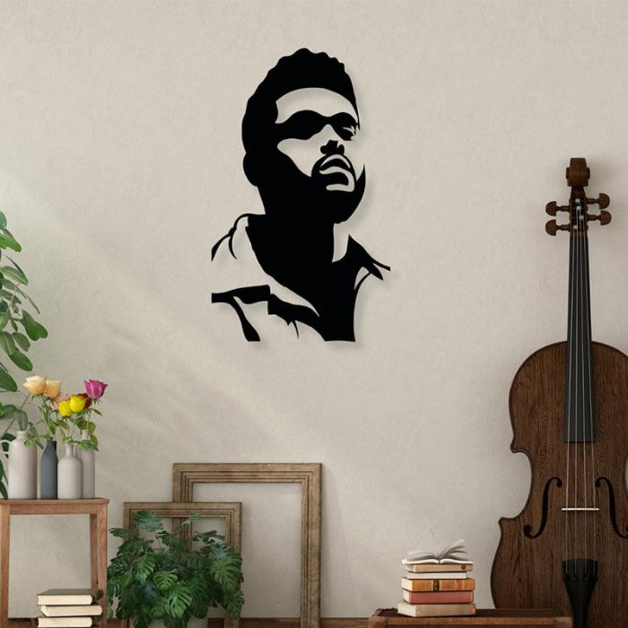 Weeknd Wall Art  |   Wall Accents Wall Accents Black