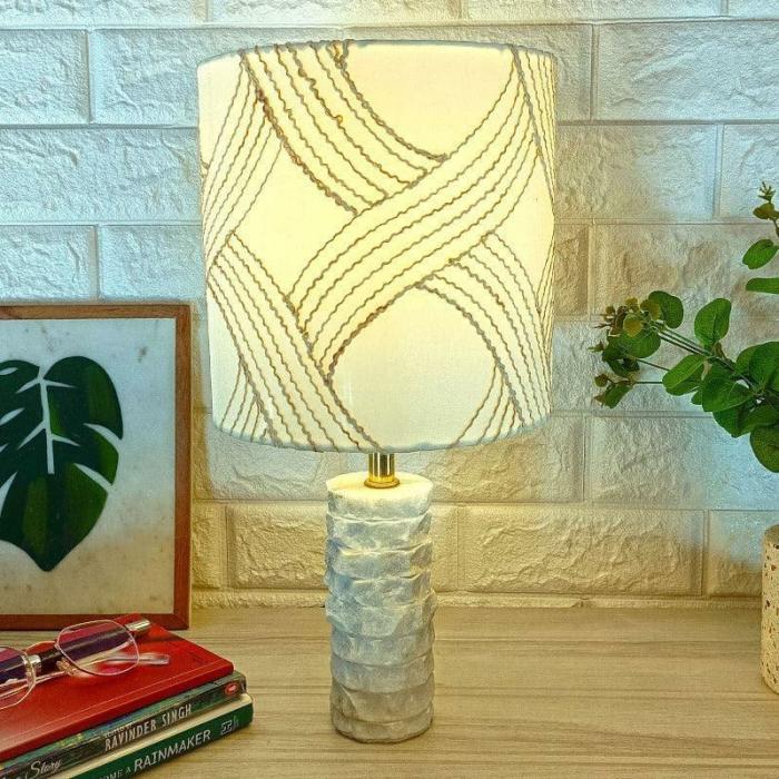 Whimsy Waves Sculpt Table Lamp  |   Table Lamps Lamps & Lighting Table Lamps