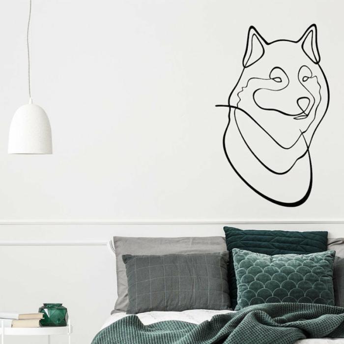 Wolf Wall Art  |   Wall Accents Wall Accents Black