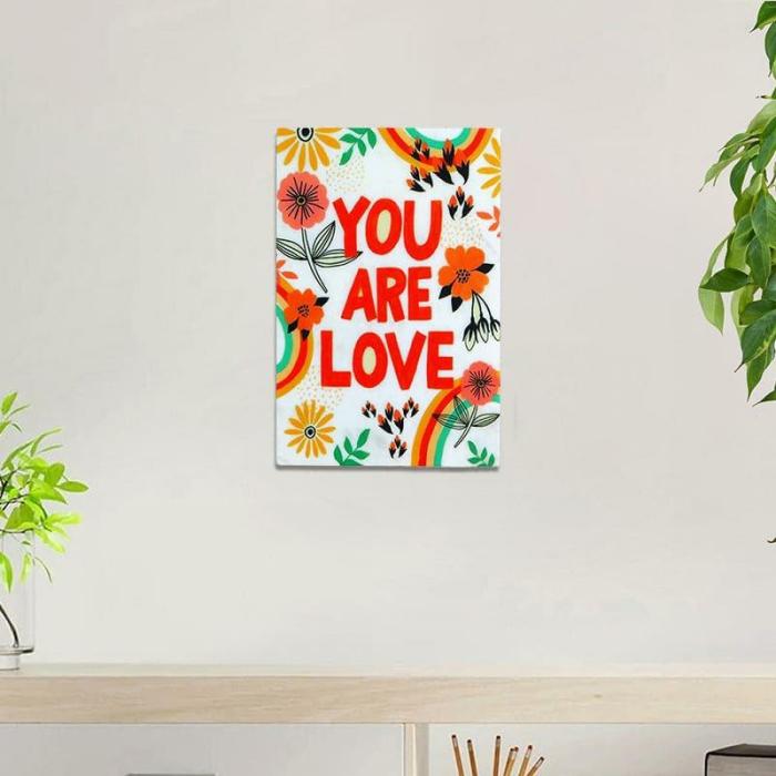 You Are Loved Wall Accent  |   Wall Accents Wall Accents Multicolor