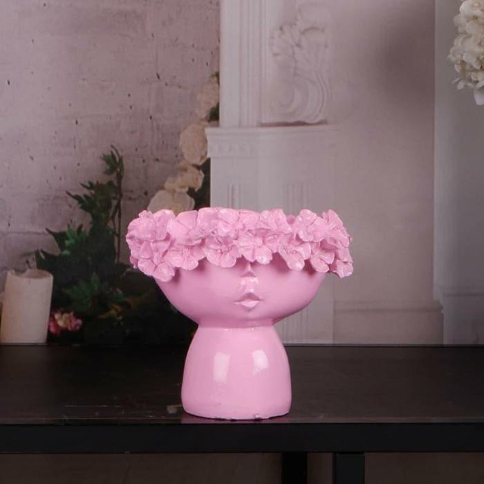 Yukito Pout Vase  |   Vases Showpieces, Vases & Accent Bowls Pink