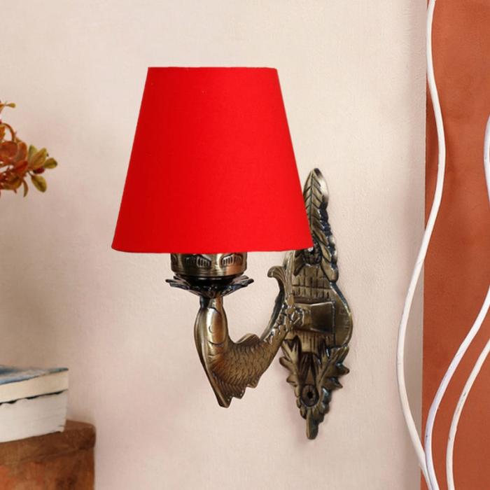 Ziada Stiva Conical Wall Lamp  |   Wall Lamps Lamps & Lighting Red