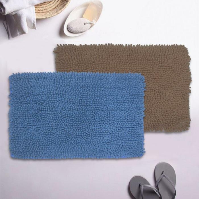 Zora Anti Slip Bathmat – Set Of Two  |   Bath Mats Bath Linens Bath Mats