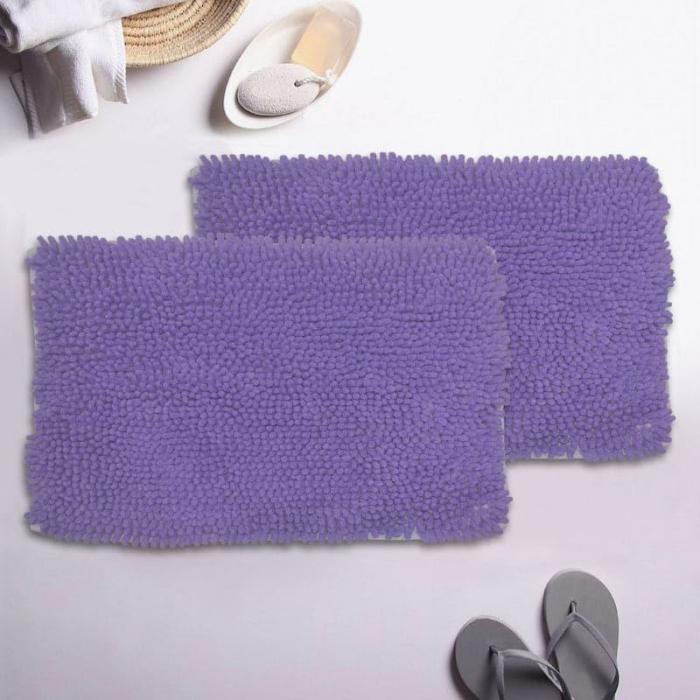 Zora Anti Slip Bathmat – Set Of Two  |   Bath Mats Bath Linens Bath Mats