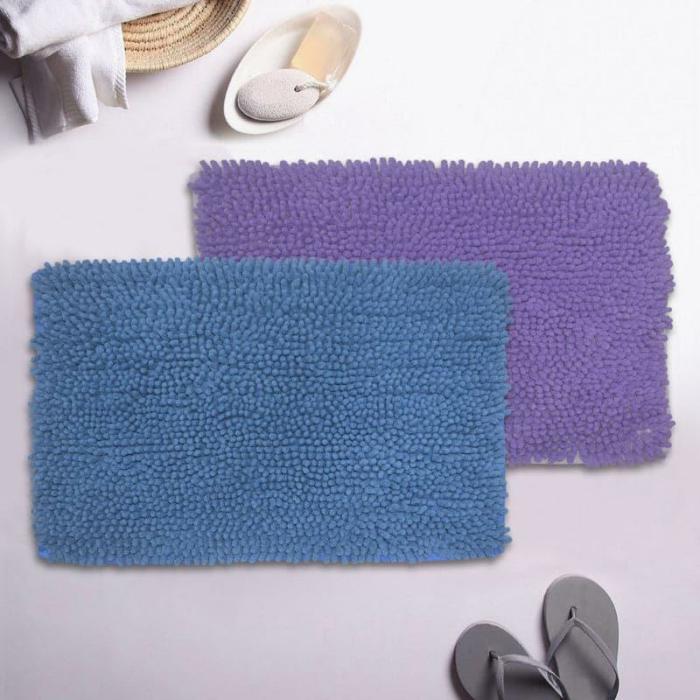 Zora Anti Slip Bathmat – Set Of Two  |   Bath Mats Bath Linens Bath Mats