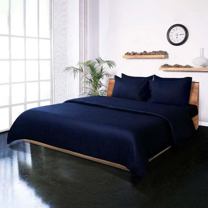 Classic Striped Duvet Cover  |   Duvet Covers Bedding Blue