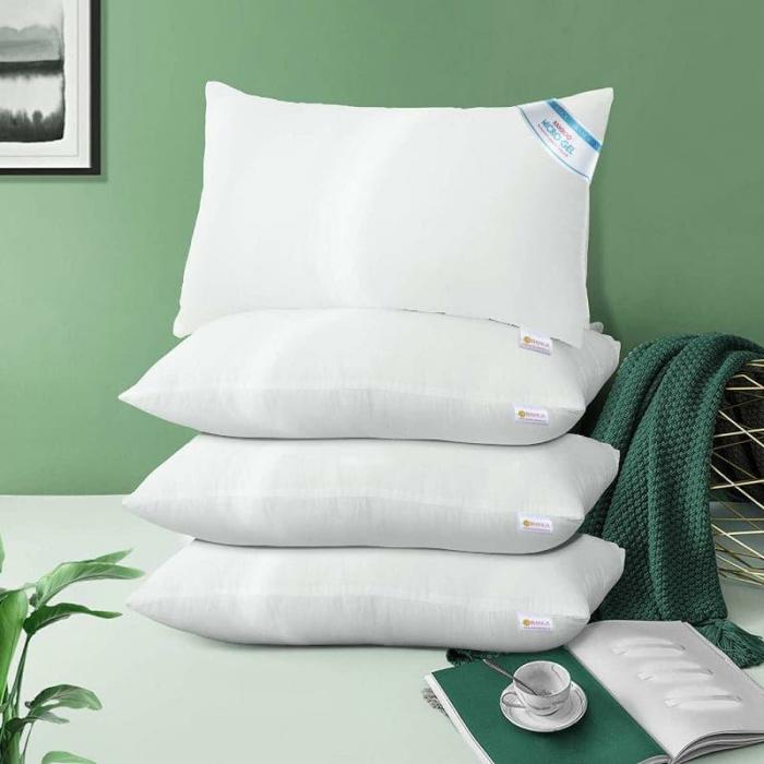 Gylo Cozy Ultra Soft Micro Gel Pillow – Set Of Four  |   Pillow & Bolsters Covers Bedding Pillow & Bolsters Covers