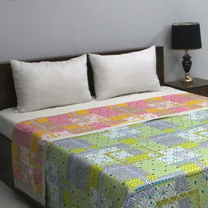 Mirage Glaze Reversible Dohar  |   Dohars, Razai & Blankets Bedding Dohars, Razai & Blankets