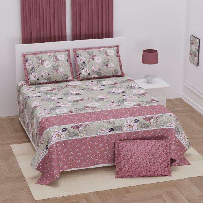 Ajara Floral Bedsheet  |   Floral Bedsheets Bedsheets Floral Bedsheets