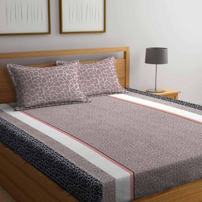 Cobble Stones Printed Bedsheet  |   Abstract Bedsheets Abstract Bedsheets Abstract Bedsheets