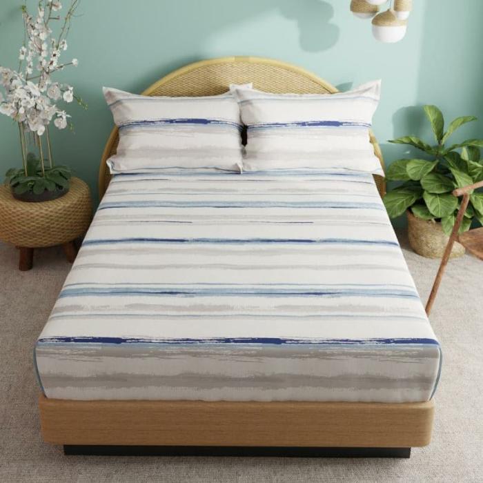 Hyta Stripe Bedsheet  |   Abstract Bedsheets Abstract Bedsheets Abstract Bedsheets