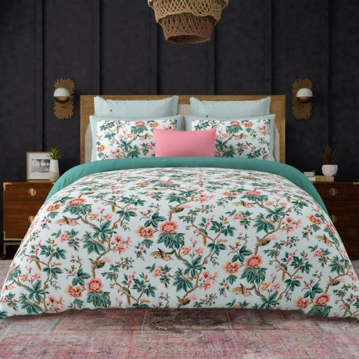 Blossom Symphony Bedsheet  |   Floral Bedsheets Bedsheets Floral Bedsheets