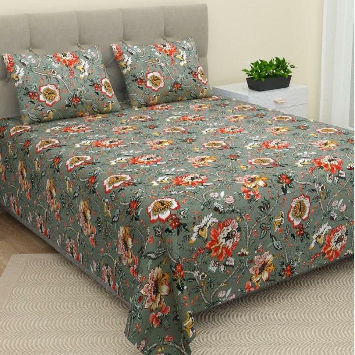 Minerva Floral Bedsheet  |   Floral Bedsheets Bedsheets Floral Bedsheets