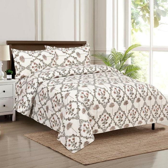 Kavita Ethnic Printed Bedsheet  |   Floral Bedsheets Bedsheets Floral Bedsheets