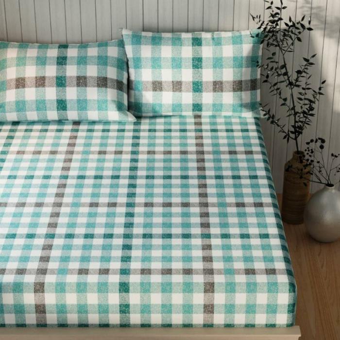 Amoza Checkered Bedsheet  |   Geometric Bedsheets Bedsheets Geometric Bedsheets